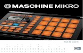Maschine Mikro Mk1 Manual Spanish