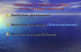 5.- Defectos e Imperfecciones