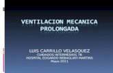 VENTILACION MECANICA PROLONGADA