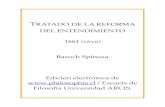 Spinoza - Tratado de la reforma del entendimiento.pdf