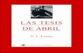 V. I. Lenin Las Tesis de Abril (1917).pdf