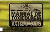 Manual de Toxicologia Veterinaria de Roder