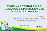 Reciclaje tecnológico. Desafíos y oportunidades en El Salvador.pdf