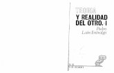 LAIN-ENTRALGO, Pedro - Teoría y realidad del otro, Vol.1. El otro como otro yo. Nosotros, tú y yo