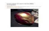 Como Hacer El Casco de Iron Man