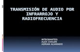 TRANSMISIÓN DE AUDIO POR INFRARROJO Y RADIOFRECUENCIA