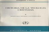 Vilanova, E. Historia de La Teologia Cristiana (2)