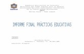 Informe Final Practicas Educativas III ANDREINA
