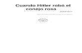 Libro Cuando Hitler Robo El Conejo Rosa