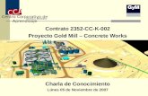 Charla CCA Gold Mill