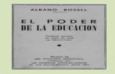 El Poder de la Educación - Albano Rosell