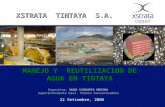 Hugo Virrueta Medina - Manejo y Reutilizacion de Agua en Tin