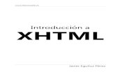 Introduccion Xhtml