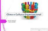 Clima e cultura organizacional