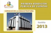 Rendicion Publica de Cuentas Primer Trimestre 2013