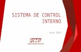 Sistema de Control Interno -Junio 2014