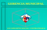 GERENCIA PUBLICA MUNICIPAL-OBJETIVOS Y ESTRATEGIAS