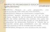 Proyecto pedagogico educativo comunitario