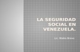 Seguridad Social para el Adulto Mayor venezolano