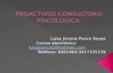 Proactivos consultoria psicologica