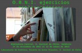 O.B.N.I ejercicios biblioesteticos - UACh, Valdivia, 2011