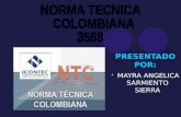 NORMA TECNICA COLOMBIANA  3588