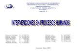 Presentacion Intervenciones En Procesos Humanos