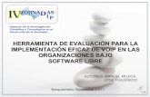 Herramienta de evaluación para la implementación eficaz de voip en las organizaciones bajo software libre por manuel mujica
