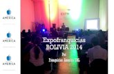 Informe  resultados Expofranquicias Bolivia 2014