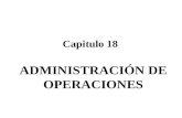 18   AdministracióN De Operaciones