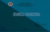 Mapa conceptual de desarrollo organizacional