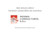 Prisma consultoria ex51 v1 presentación general iso 20121