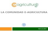 La Comunidad de Práctica: e-Agricultura