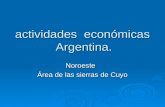 Actividades  económicas  argentina 2