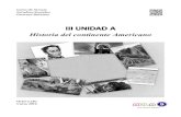 III Unidad Estudios Sociales 8ª. Historia de América (Parte 1).