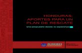 Aportes de un Plan de Rescate Financiera en Honduras