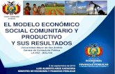 Exposición del ministro Luis Arce sobre "Nuevo Modelo Económico" en la UMSA