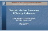 Servicios Públicos Urbanos - Participación (Unidad 4)