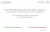 Sustentabilidad del recurso hídrico, Tercera Reunión regional Guadalajara 2013