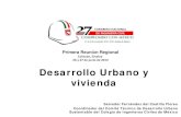 1.- Desarrollo Urbano y vivienda, Reunión Regional Sinaloa 2013