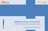 Agenda Social Legislativa