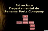 Estructura departamental de PPC