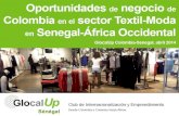 Oportunidades de negocio de Colombia en el sector Textil-Moda en Senegal-África Occidental