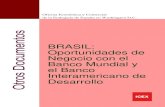 ICEX Brasil. oportunidades de negocio con el banco mundial (bm) y el banco interamericano de desarrollo (bid)