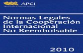 Normas Legales de la Cooperación Internacional No Reembolsable - Parte 1