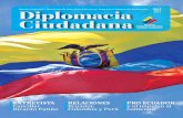 Revista Diplomacia Ciudadana primera edición