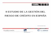 Gestión del Riesgo de Crédito en España