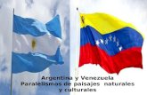 Argentina y Venezuela paralelismos geográficos y culturales