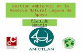 Plan de Manejo de la Reserva Natural Laguna de Apoyo, Nicaragua