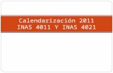 Calendarizacion del proyecto iap